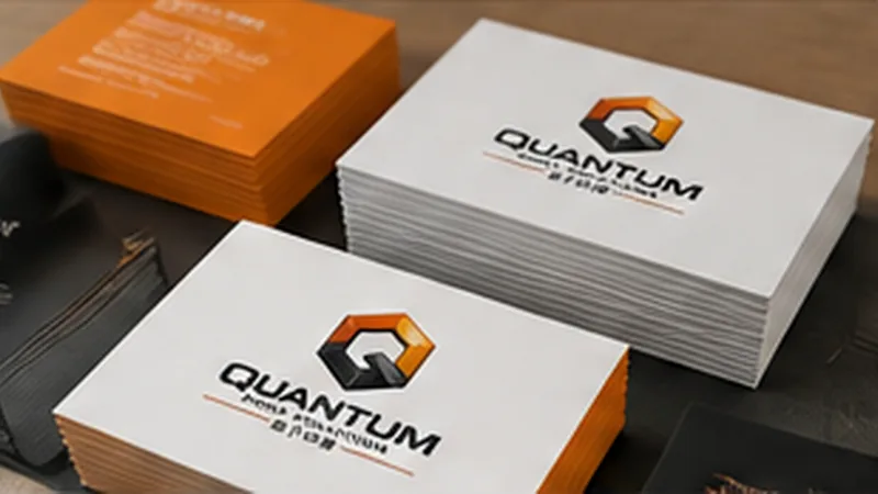 Printed business cards and corporate stationery