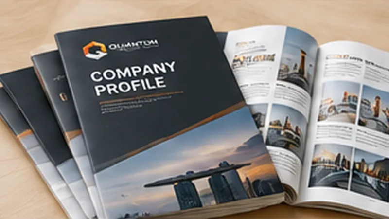 Printed brochures and paper finishing samples