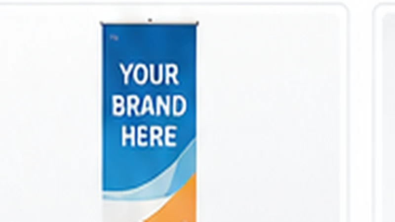 Roll-up banner and display printing photo samples