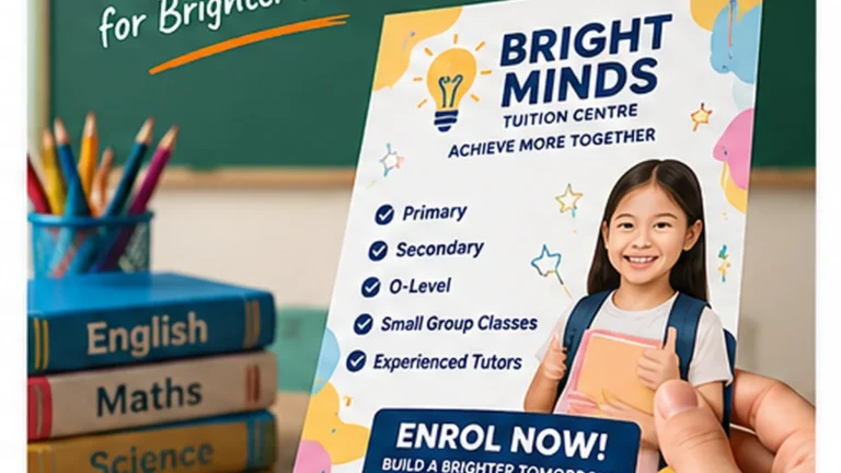 Tuition Centre Flyer Printing: How to Create Effective Student Recruitment Flyers