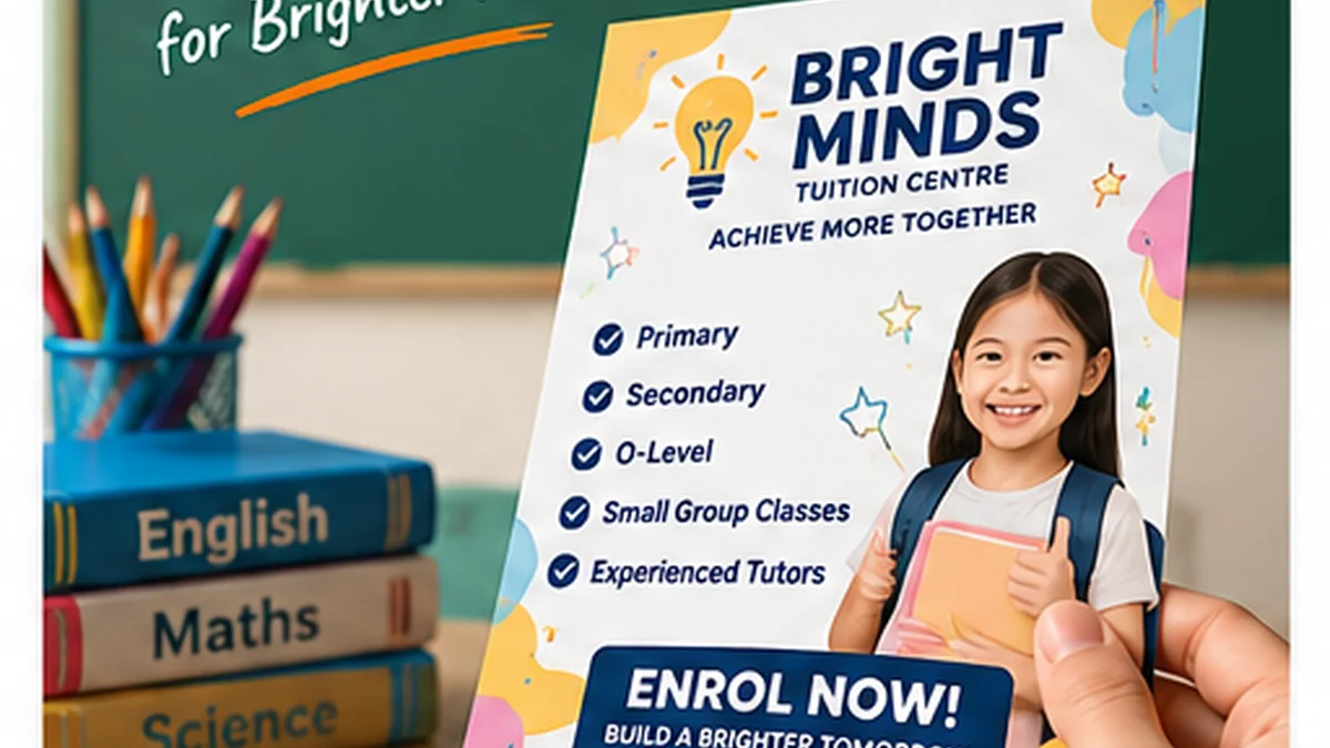 Tuition Centre Flyer Printing: How to Create Effective Student Recruitment Flyers